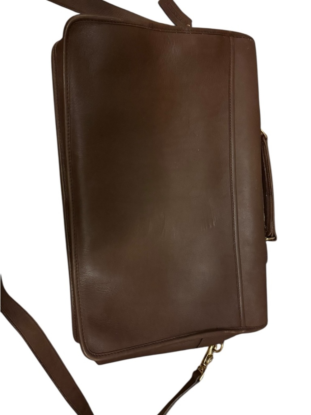 Coach vintage 90s Prescott Brief briefcase w/strap - Picture 6 of 14